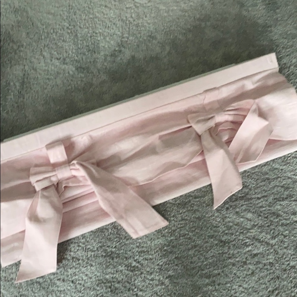 Pottery Barn Kids Roman Shade in Pink